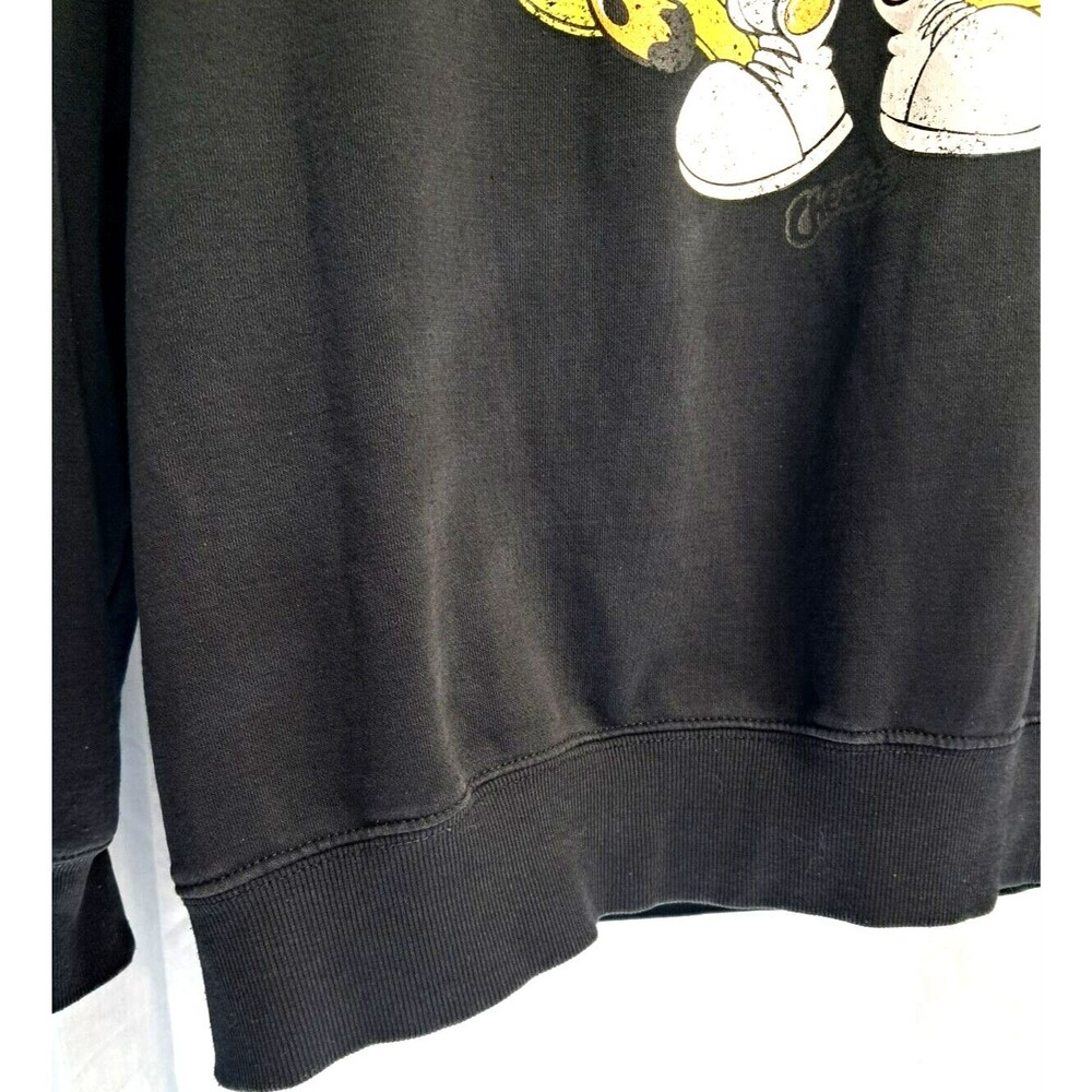 Cheetos Flamin’ Hot Sweatshirt Mad Engine Mens Large Black - Picture 6 of 13